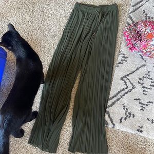Green pants